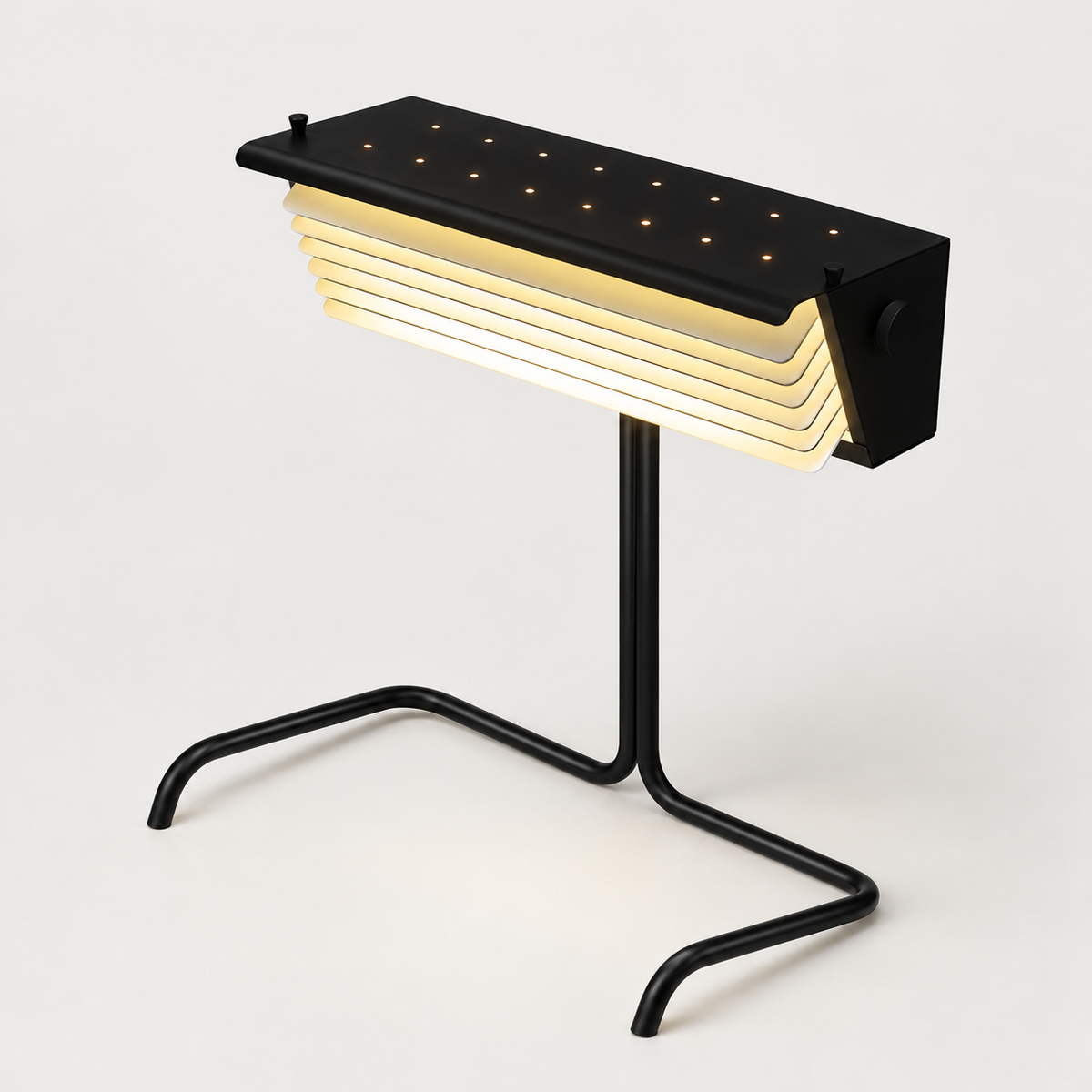 Louver Desk Lamp — studio view